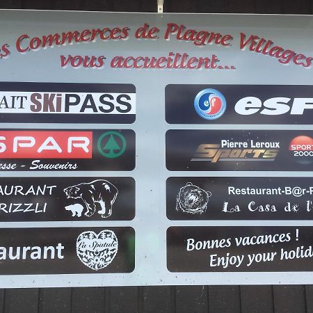 Appartement 5 Pers Plagne Village لا بلاني المظهر الخارجي الصورة