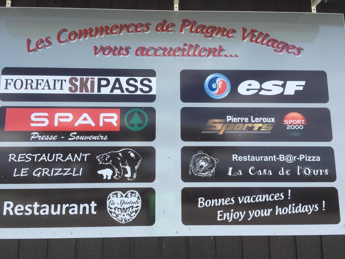 Appartement 5 Pers Plagne Village لا بلاني المظهر الخارجي الصورة