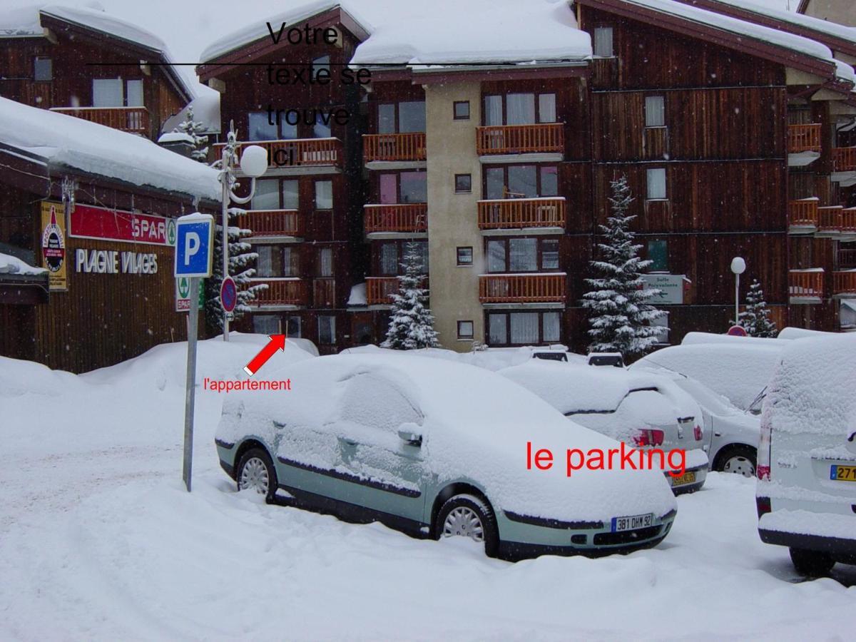 Appartement 5 Pers Plagne Village لا بلاني المظهر الخارجي الصورة